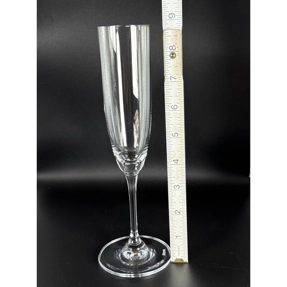 4 Riedel Vinum Champagne Flute Crystal Glass (set Of  4) - Picture 2 of 10